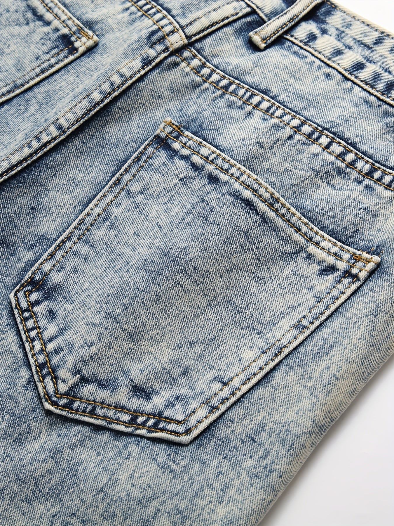 Men's Ripped Denim Shorts - Casual Street Style for Summer