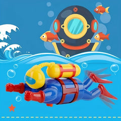 Cheng Rong Automatic Wind Up Diver Toy - Colorful Swimming Diving Toy