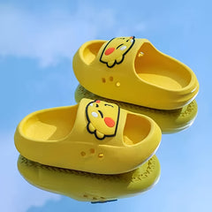 Cartoon Dinosaur Slippers For Boys Non Slip Lightweight Open Toe Slippers