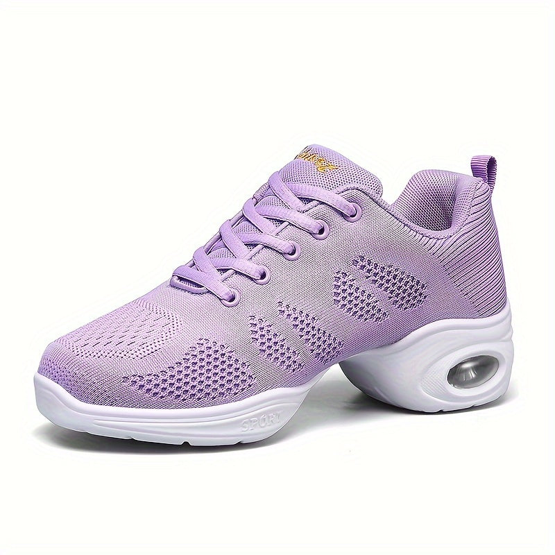 Women's Mesh Air Cushion Dance Shoes Non slip Sneakers