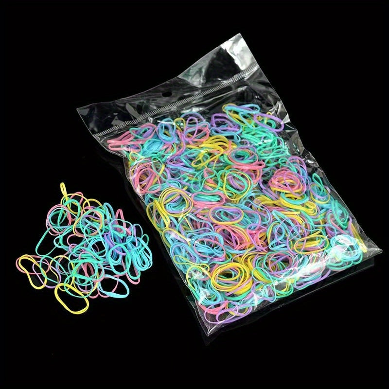 Colorful Hair Bands For Girls Disposable Hair Accessories