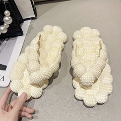 Soft Cloud Slides Open Toe Slippers Non Slip Shoes Bathroom Shower