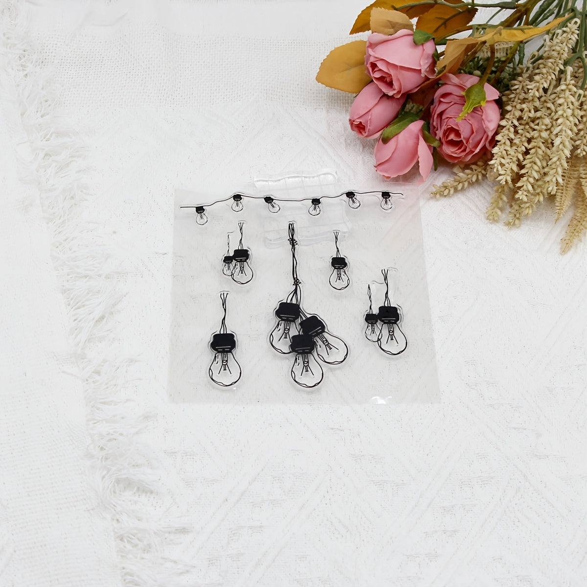 Cute Cartoon Silicone Stamp Seal for Crafts