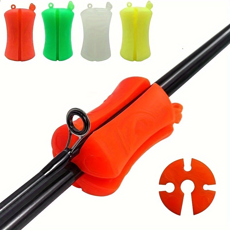 1pc Fishing Rod Fixed Ball Mini Protection Anti Collision Rod Retractor
