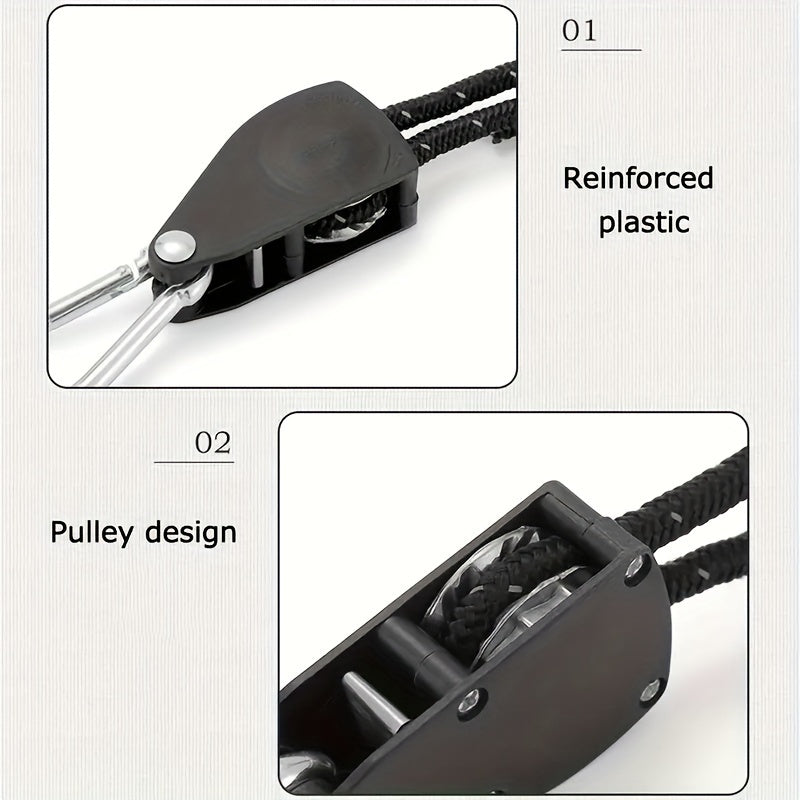 Adjustable Tent Ropes 4pcs 67 59KG Capacity
