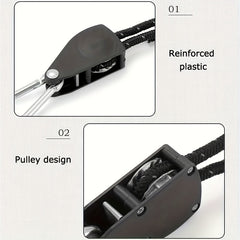 Adjustable Tent Ropes 4pcs 67 59KG Capacity