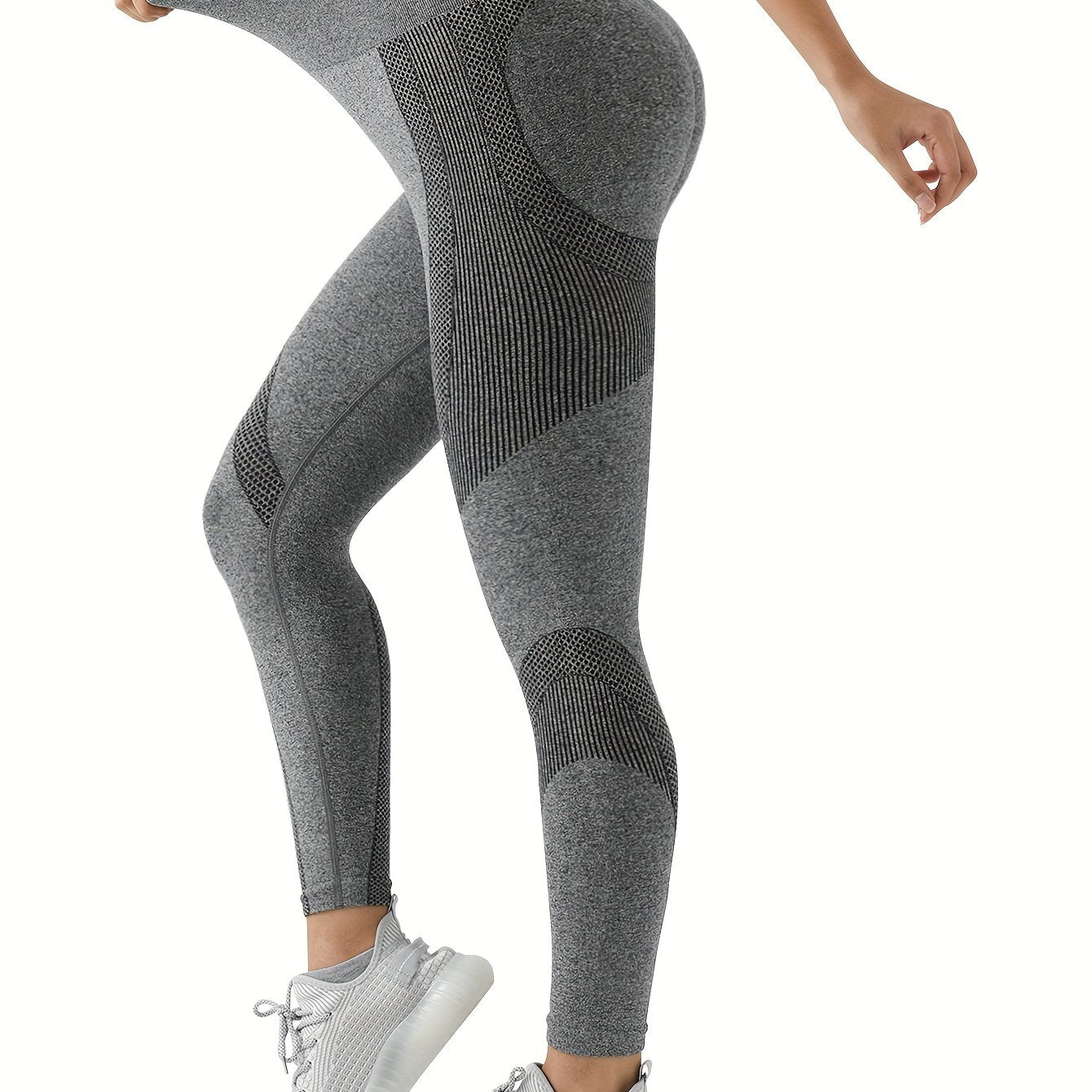 Women's Breathable Yoga Leggings High Waist Fitness Sports Pants