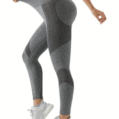 Women's Breathable Yoga Leggings High Waist Fitness Sports Pants