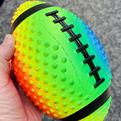 Colorful Inflatable Rugby Ball for Pool & Beach Games