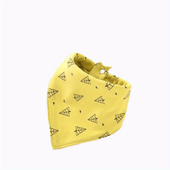 Large Size Baby Cotton Bib Absorbable Soft Triangle Towel