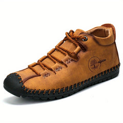 FLYLAND Vintage Ankle Boots Walking Shoes Fall Winter