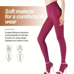 Slimming Leg Compression Pantyhose, Size Up for 8-15mmHg Support