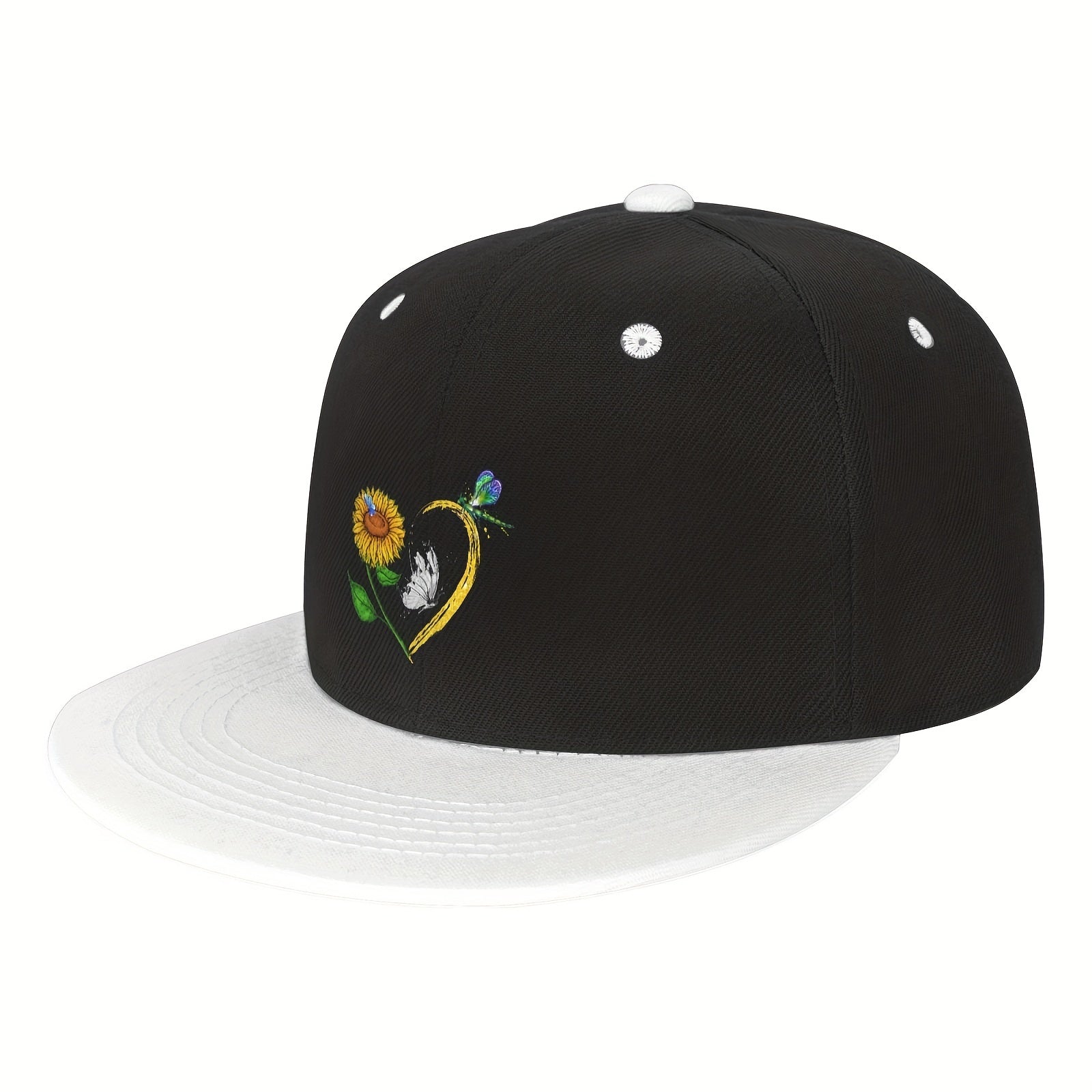 Flat Brim Hip Hop Baseball Hat for Men and Women