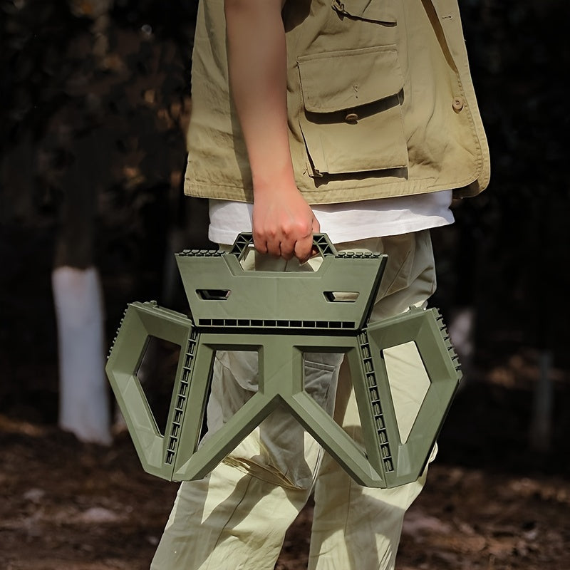 Thickened Plastic Portable Folding Stool for Outdoor Camping Fishing
