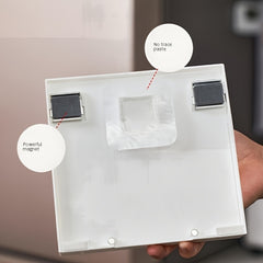 Hollow Wall Storage Rack Magnetic Suction And Adhesive Dual purpose Storage Box