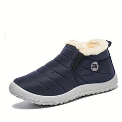Fur Lined Thermal Snow Boots Waterproof Ankle Boots