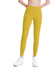 High Waist Solid Skinny Yoga Pants Cropped Leggings