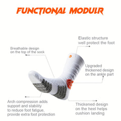 Maple Pattern Basketball Sports Socks