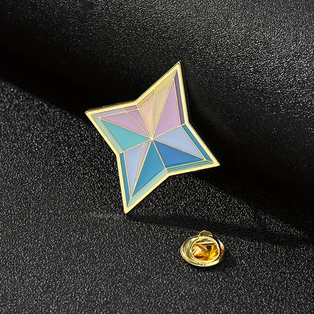 Anime Star Lapel Pin for Cosplay Fans