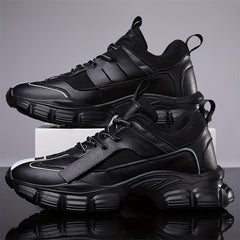 Men's Comfy Non Slip Running Shoes Shock Absorption Sneakers
