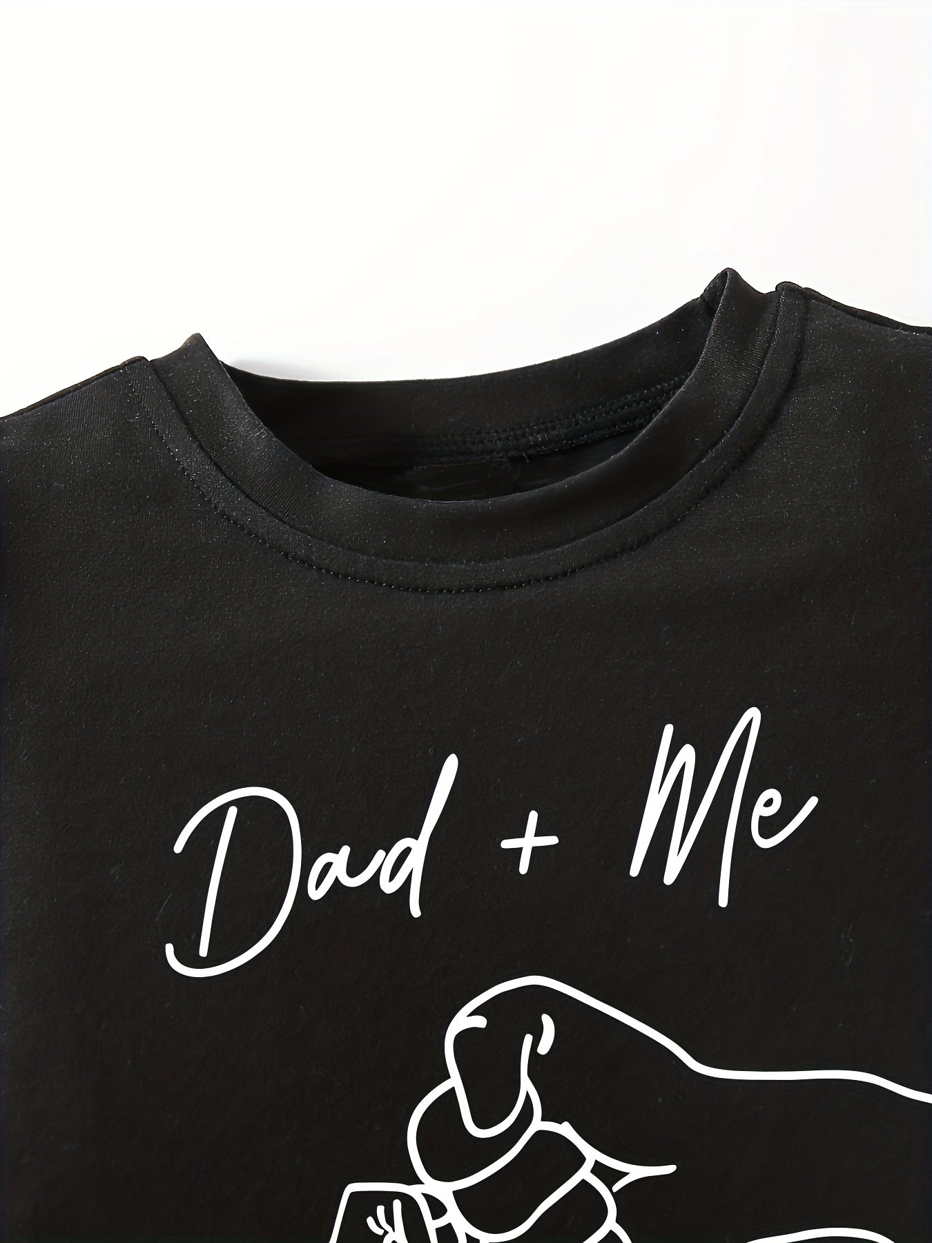 Toddler Baby Boys Short Sleeve Tee Top Dad Me T Shirt Father's Dress