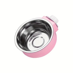 Hanging Pet Dog Bowl Stainless Steel Food And Water Bowl