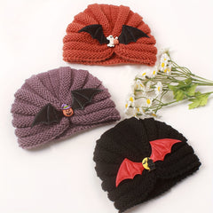 Little Devil Wings Knitted Warm Woolen Hat for Kids 0-3 Years Old