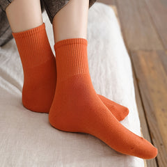 8 Pairs Women Winter Crew Socks Warm Boots Multicolor Casual