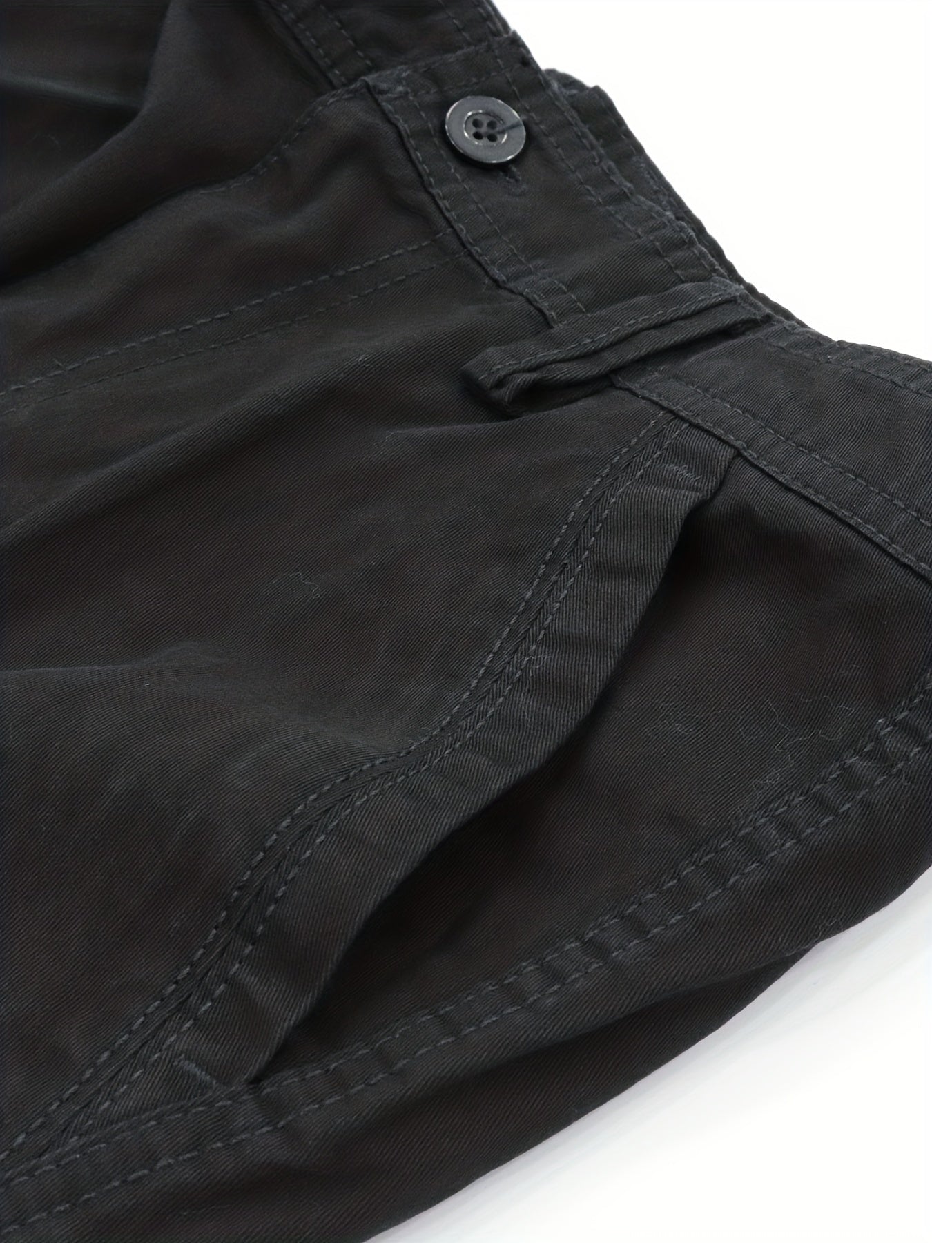 Men's Cotton Cargo Shorts with Flap Pockets