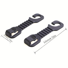 4pcs Hidden Storage Hooks For Cars Car Seat Hooks