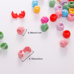 50pcs Colorful Mini Hair Claw Clips for Girls Hair Accessories