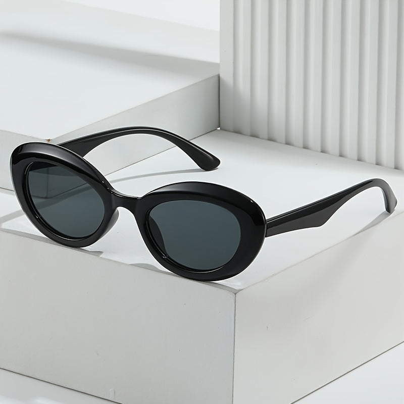 Winter Style Oval Personality All Match Sunglasses