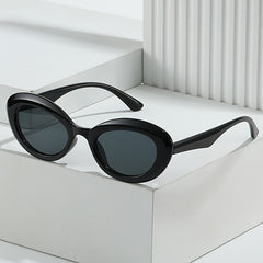 Winter Style Oval Personality All Match Sunglasses