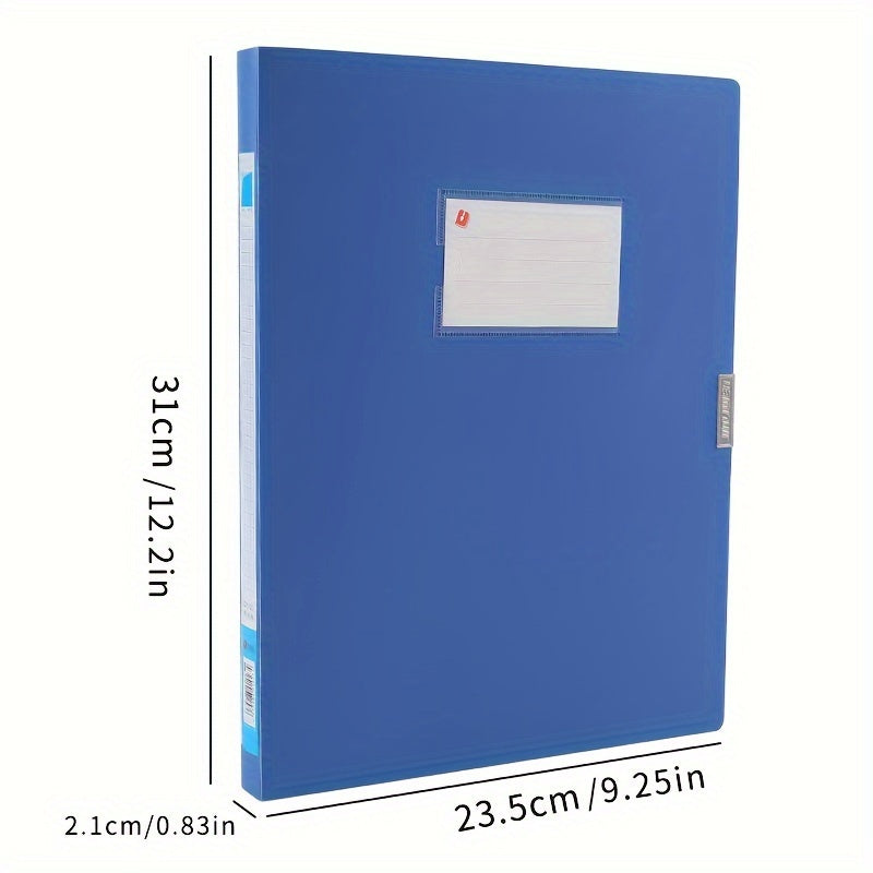 20pcs Plastic File Storage Box Document Holder Office Supplies