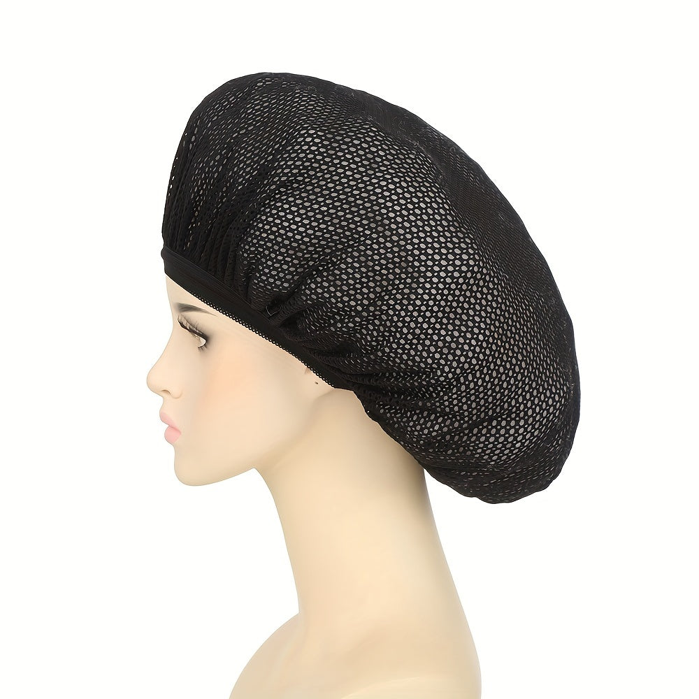 Rayon Crochet Hair Nets Knit Snood Hat Crochet Sleep Cap