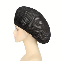 Rayon Crochet Hair Nets Knit Snood Hat Crochet Sleep Cap