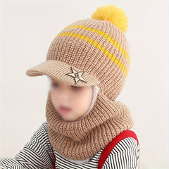 Children Winter Windproof Balaclava Thick Warm Face Cover