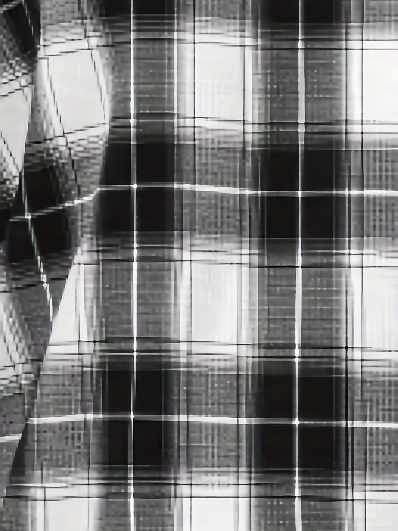 Plaid Print Roll Up Sleeve Button Up Blouse