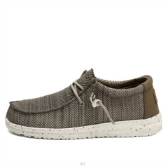 Men's Lace-up Shoes Lightweight Non-slip Slip-On Shoes Spring Summer