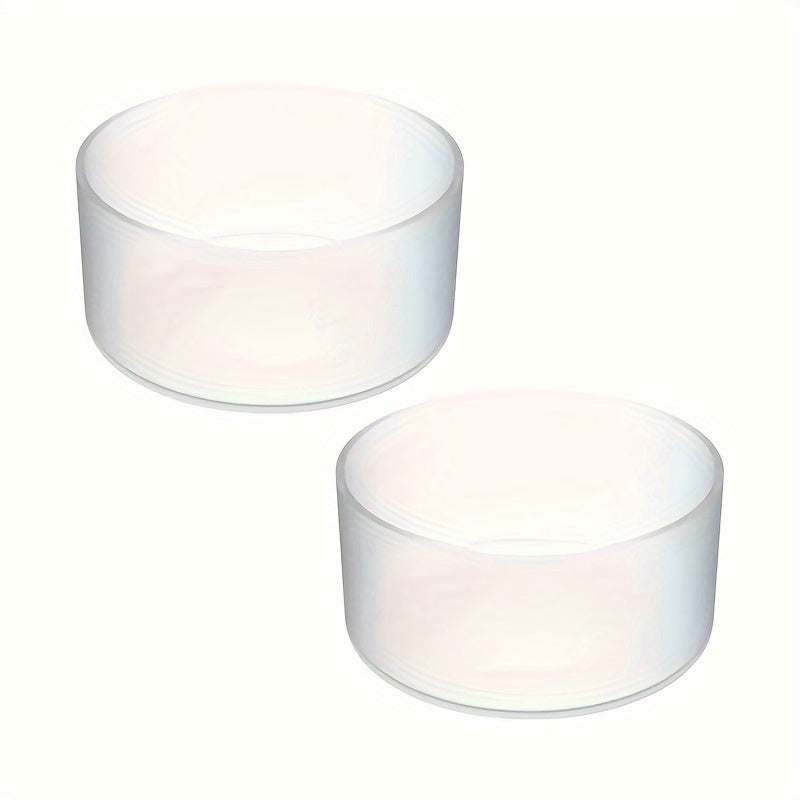 2pcs Silicone Cup Base Covers Non-slip Soft Cup Bottom Sleeve Cup Accessories