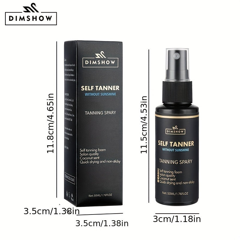 Coconut Bronzer Sun Tanning Spray