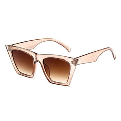 Casual Geometric Frame Sunglasses