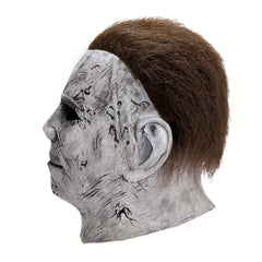 Scary Scar Latex Headgear Horror Bloody Creepy Halloween Mask