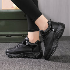 Women's Lace-up Athletic Running Shoes Waterproof Lightweight Sneakers
