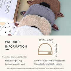 Lamb Wool Hat for Warmth & Style
