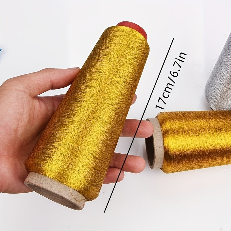 1pc Golden Computer Embroidery Thread Cross Stitch Metal Thread