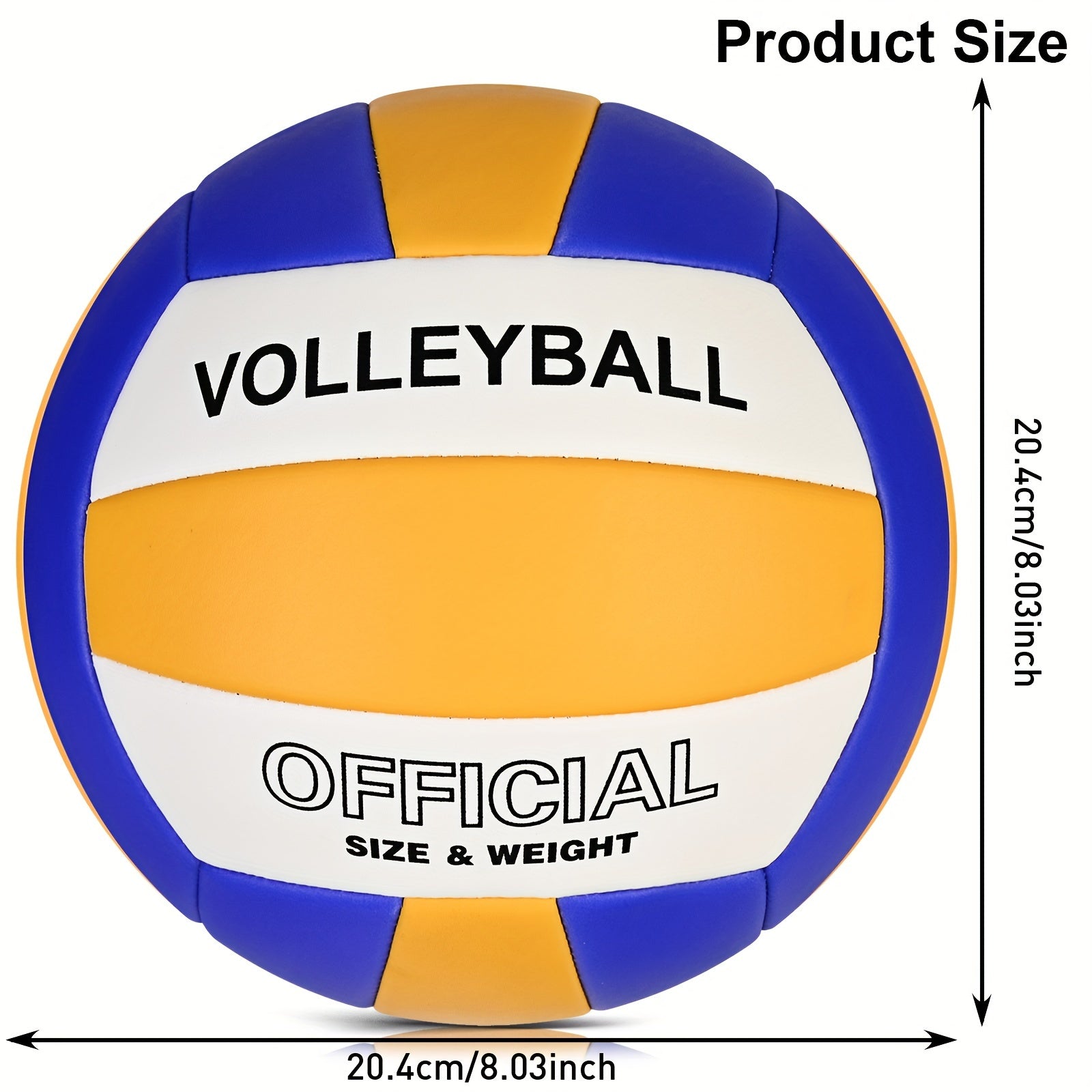 Durable No 5 Volleyball TPU Material for Training Competition