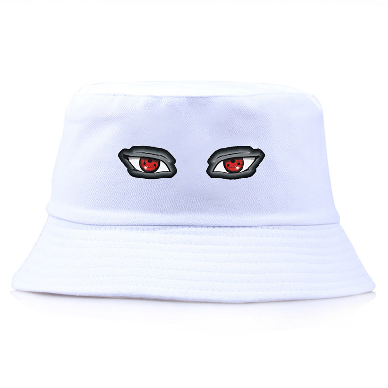 Cartoon Print Bucket Hat UV Protection Fisherman Cap