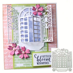 Window Patterns Cutting Dies Embossing Stencils for Card Making & Scrapbooking