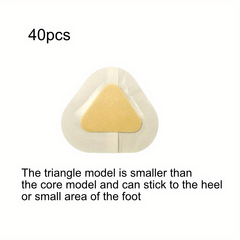 40pcs Waterproof Foot Sticker For High Heeled Shoes